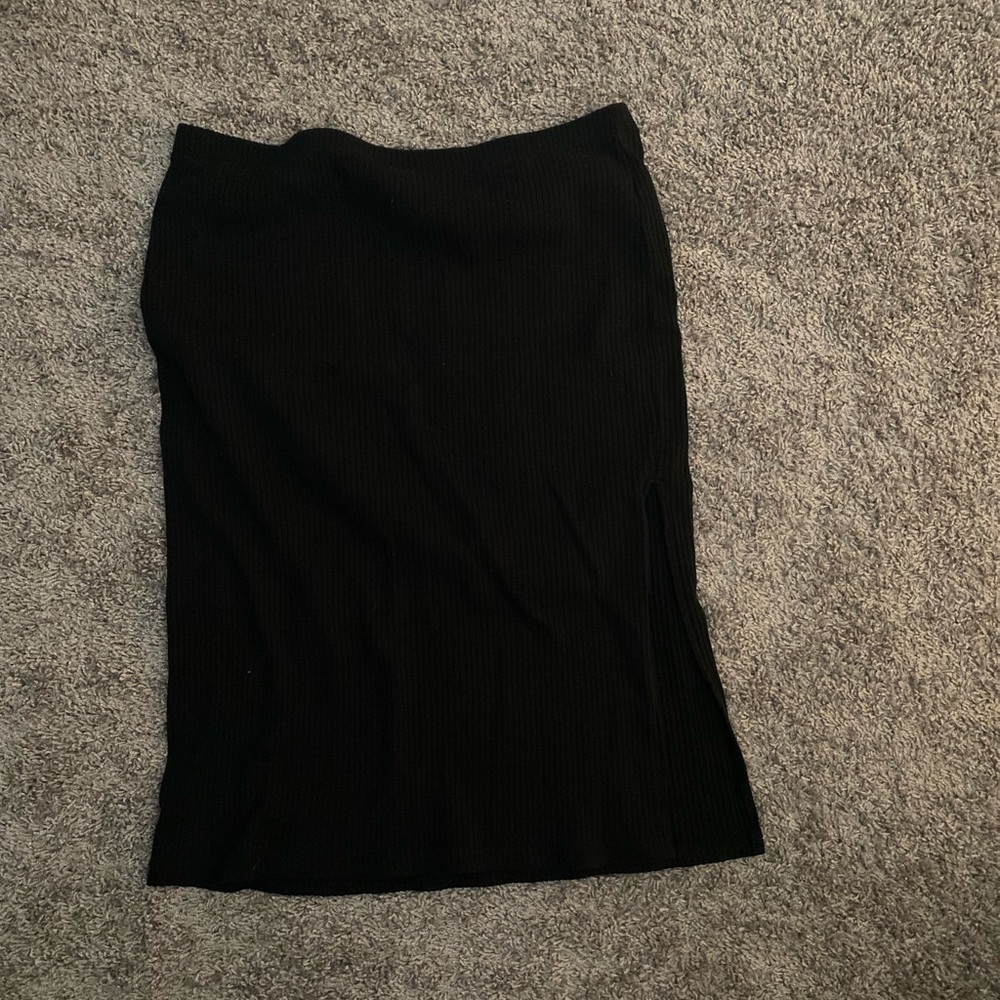 Time & Tru Womens Slitted Skirt